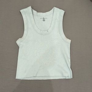 brandy melville light blue connor tank